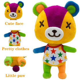 Ycixri Animal Crossing New Leaf plush, side view, lightweight companion for on-the-go