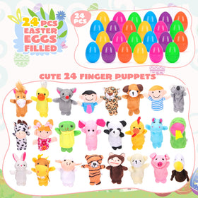 Soft velvet finger puppets by YEAHBEER inspire tactile imagination.