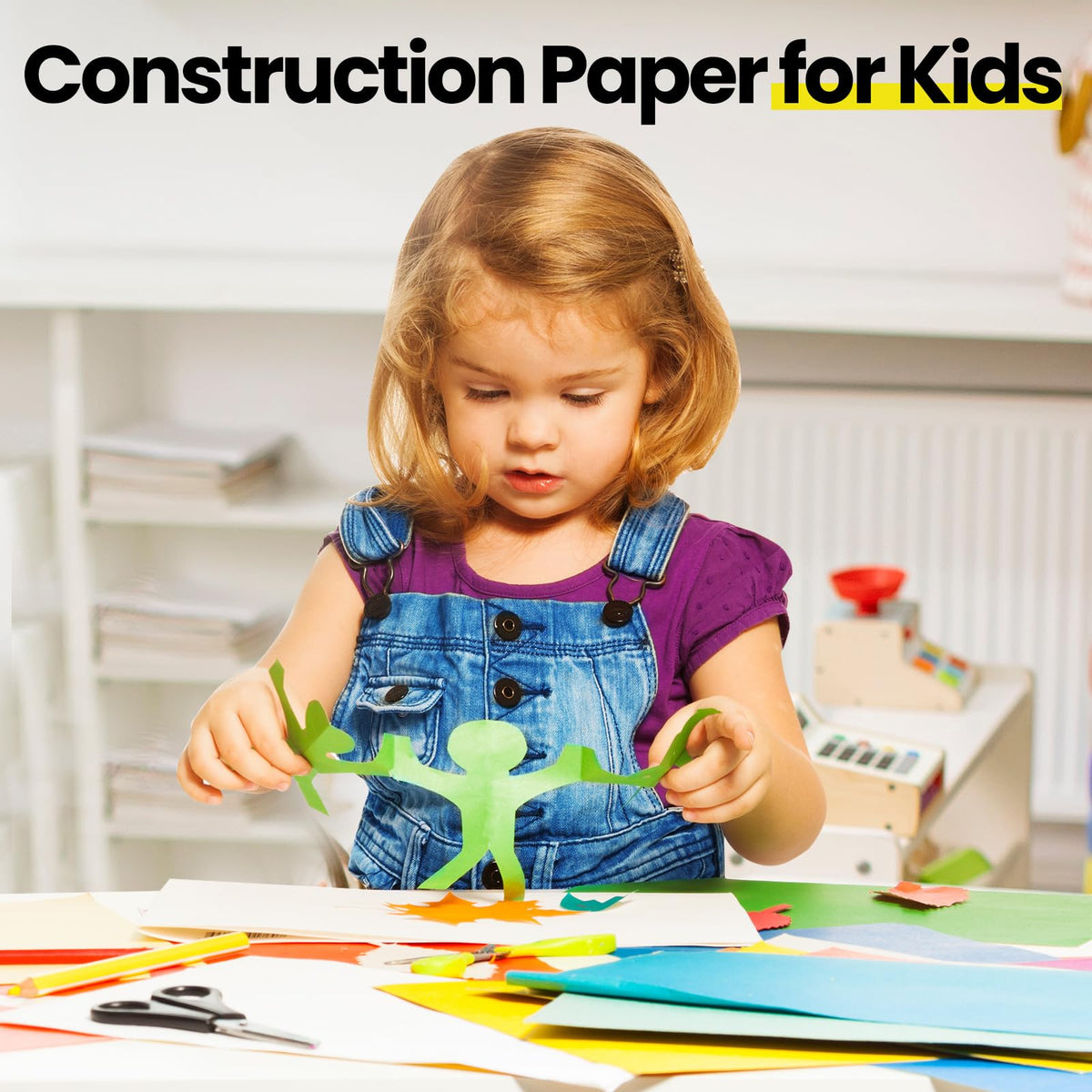 Yeaqee water-resistant construction paper suitable for wet media and crafts