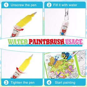 YECHISY water book daily life cover for safe screen-free learning.
