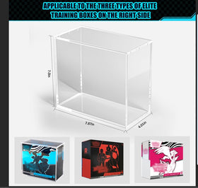 Yedadi ETB Protector Case magnetic-lid interlock keeps stacked units secure during display.