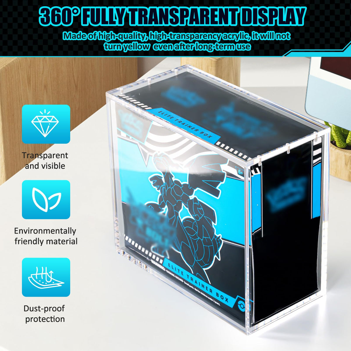 Yedadi ETB Protector Case UV-shield helps preserve colors by blocking harmful UV exposure.