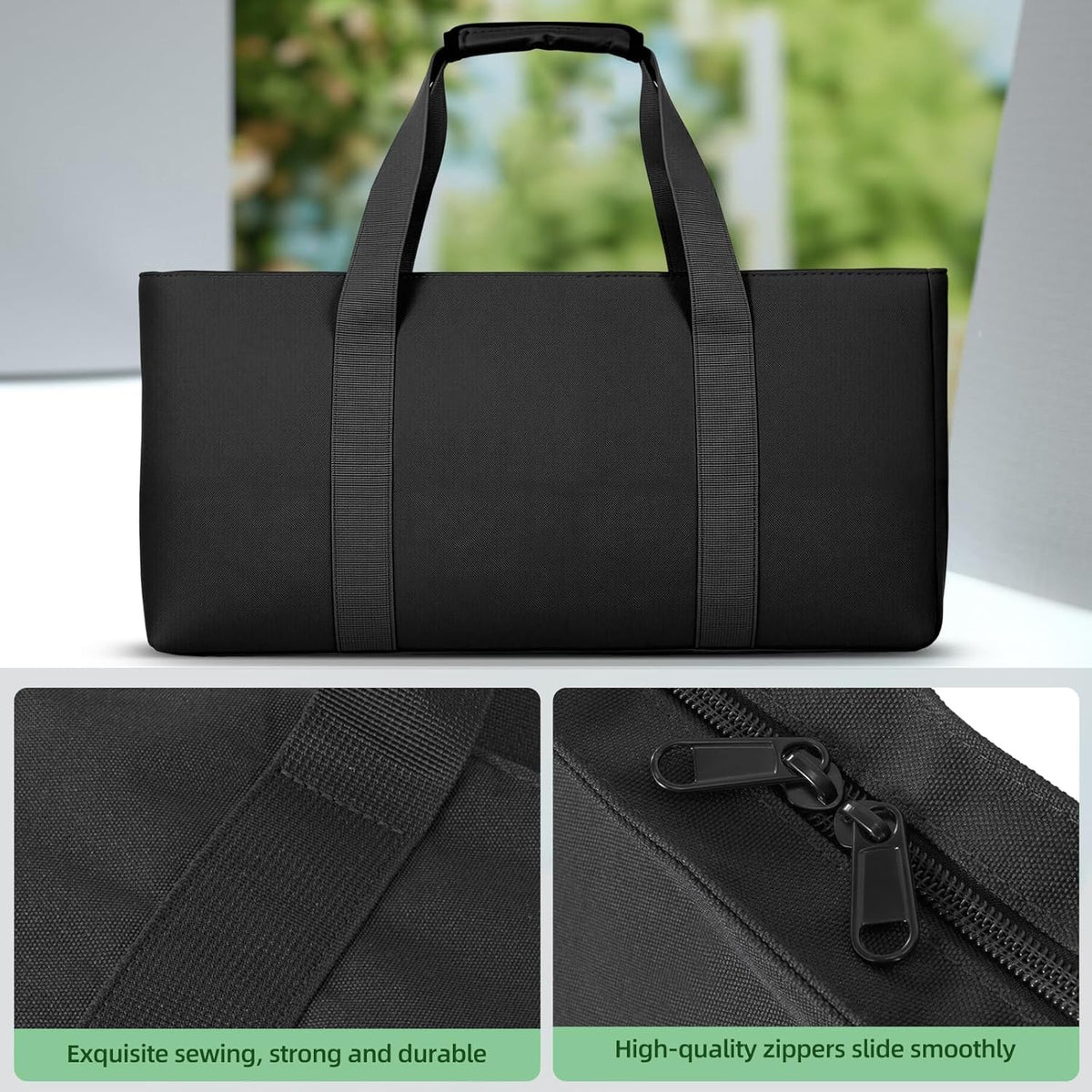 Yedadi storage trays neatly hold tiles and accessories.