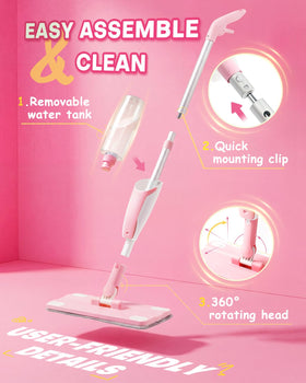 Yeeammk beginner-friendly cleaning toy suitable for ages 3 to 8.
