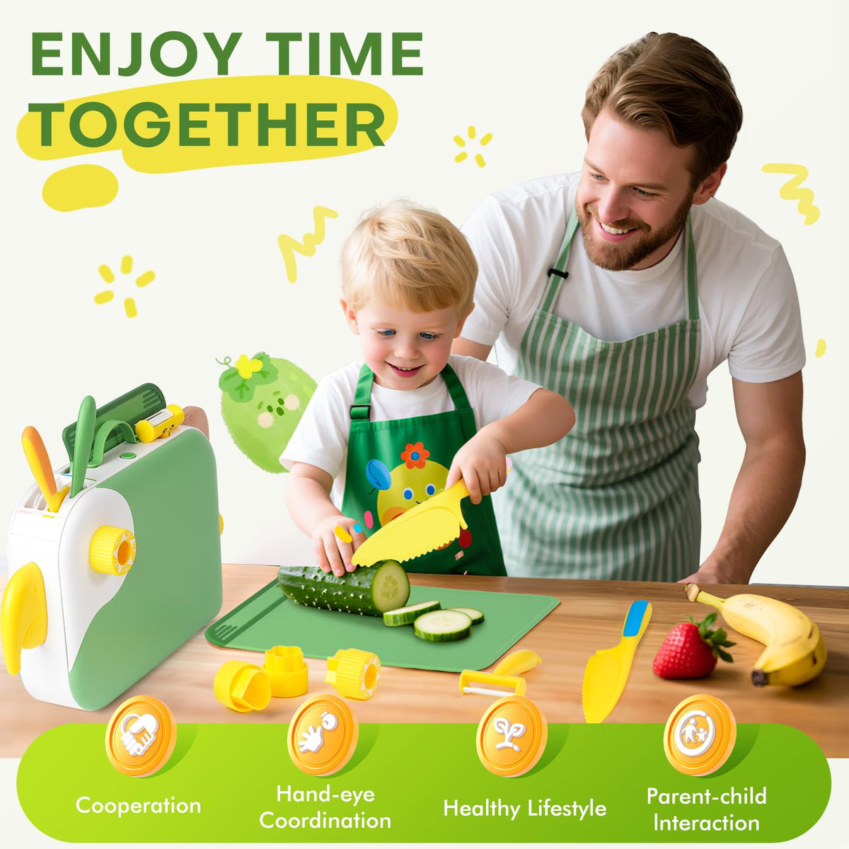 Yeeammk bird storage box keeps all tools neatly organized after play