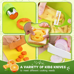 Yeeammk sandwich cutters – fun shapes spark imaginative lunches.