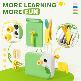 Yeeammk toddler cookie cutters spark dough shaping and creative play
