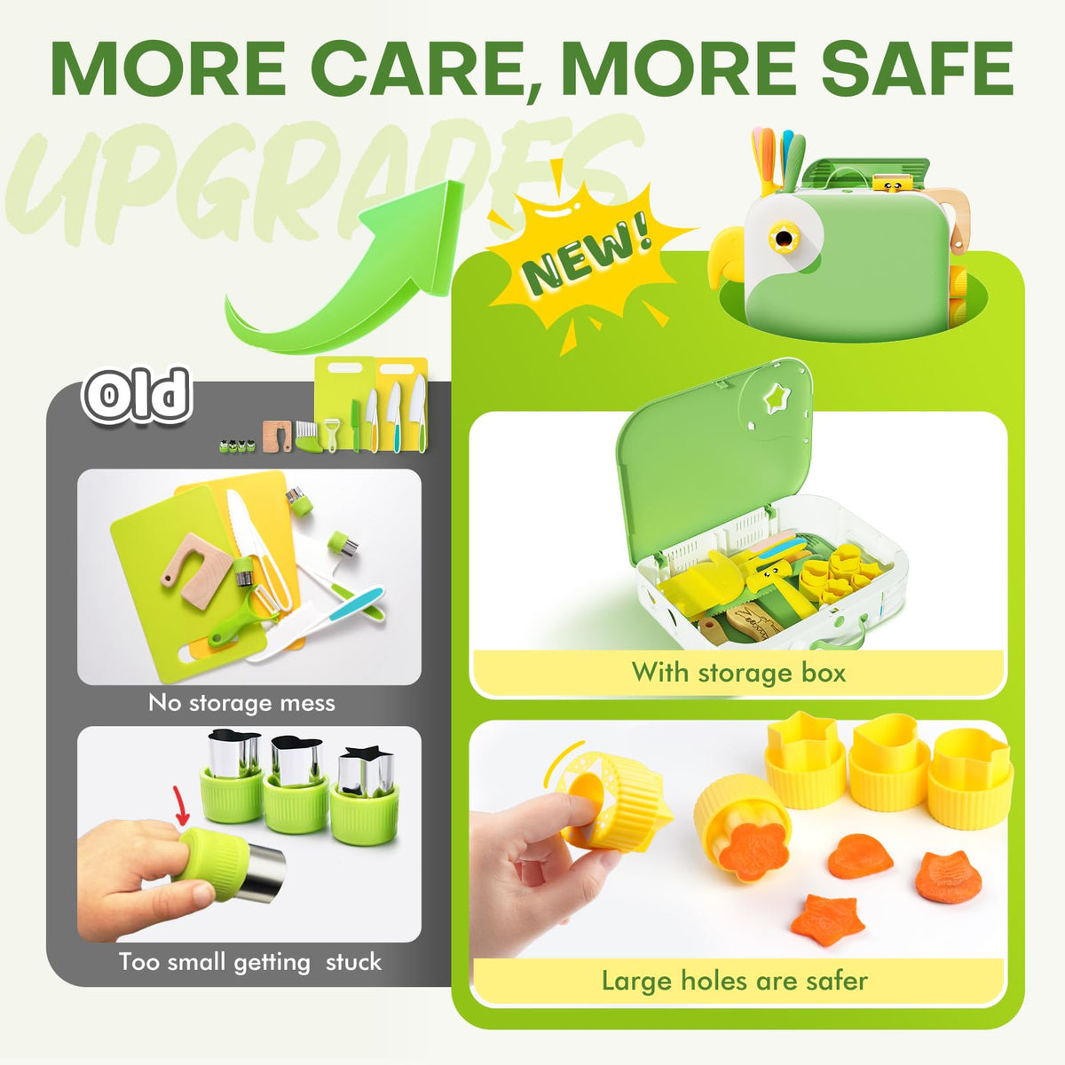 Yeeammk toddler potato cutter makes fun kitchen prep simple for kids