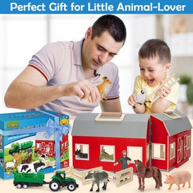 Yeebay lifelike farm animals boost fine motor skills through pretend chores.