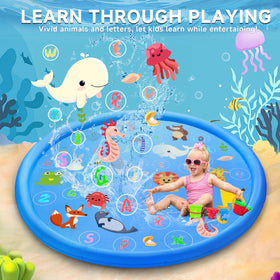 Yeeeasy non-slip texture close-up highlights a safe splash surface.