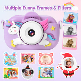 YEEHAO Kids Camera includes a 32GB TF card pre-installed for instant shooting.