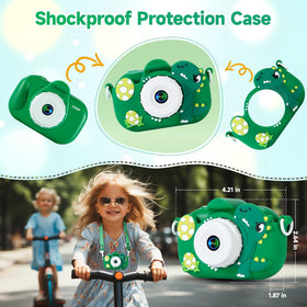 YEEHAO kids camera includes 32GB TF card for ample storage.