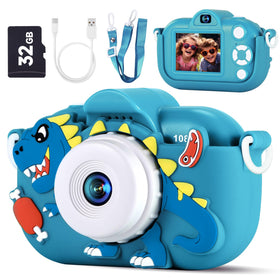 YEEHAO kids camera front view with dual lenses for vibrant, shareable photos.