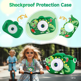 YEEHAO Kids Camera rechargeable battery supports hours of playtime