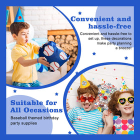 Yeepestmi baseball slap bracelets interactive party fun for kids.