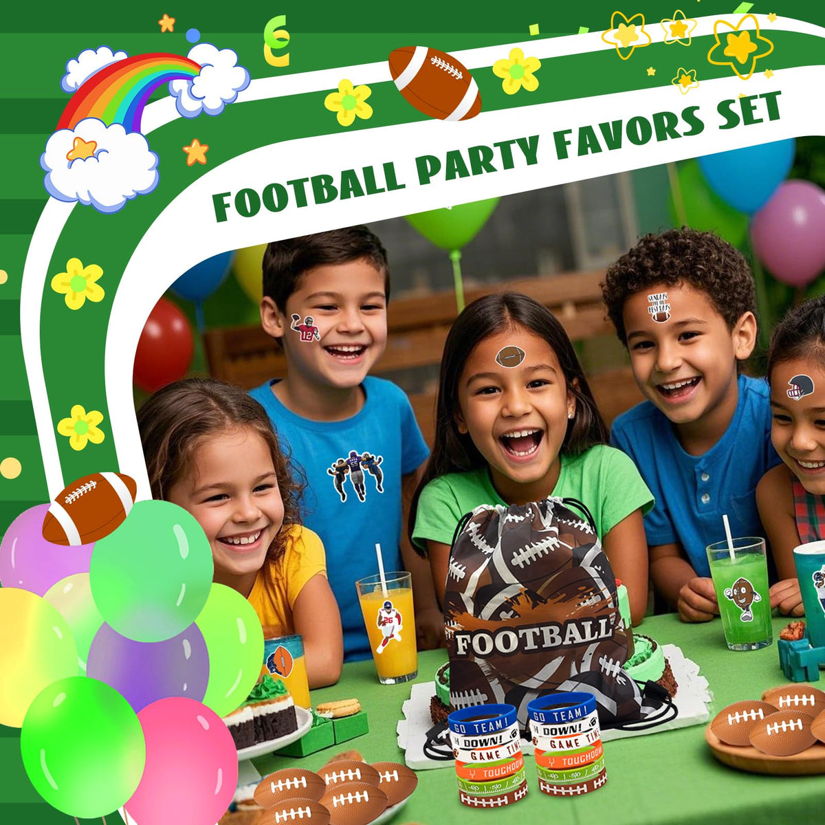 Yeepestmi 110-piece party set suitable for celebrations.