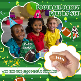 Yeepestmi football stickers for decoration and rewards.