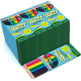 YEGEER 528-count colored pencils set in a box with vibrant pigments for classroom use.