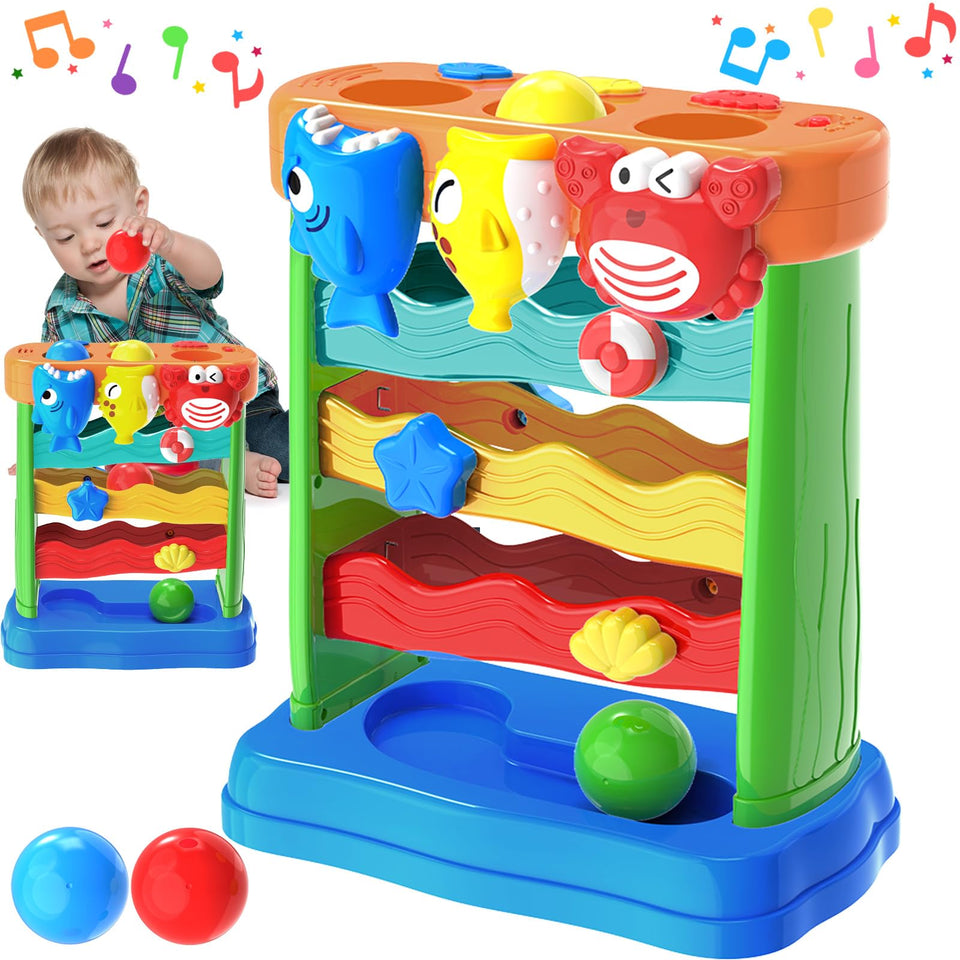 YEGEER ocean theme music toy with marine animals for toddlers