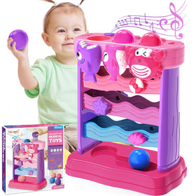 YEGEER ocean-theme marine animals toy boosts sensory play for toddlers.