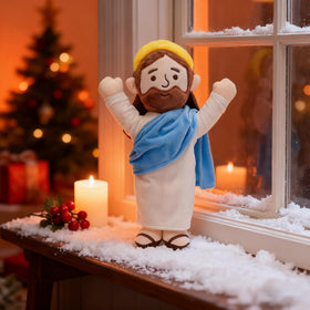 Yelakey Jesus Plush baptism gift, a meaningful keepsake for church events