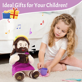 Yelakey Jesus plush bedtime companion ideal for family stories