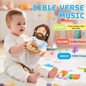 Yelakey Jesus plush built-in speaker unit ready to share verses