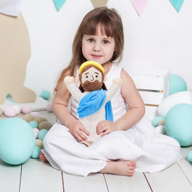 Yelakey Jesus Plush Easter basket stuffer, ideal for celebrations