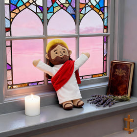 Yelakey Jesus plush makes a thoughtful Easter or Christmas gift.