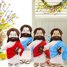 Yelakey Jesus Plush gift-ready packaging ideal for Easter or Sunday school