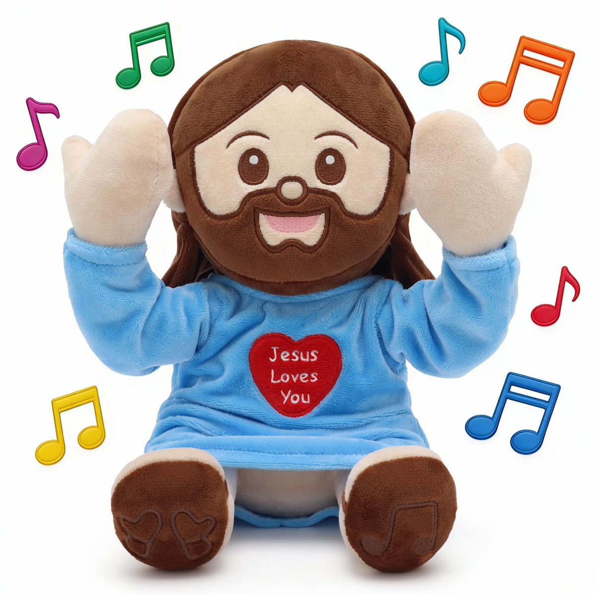 Yelakey Jesus plush fits religious celebrations and party favors