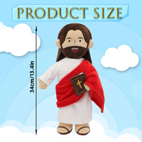 Yelakey Jesus Plush right-hand activation for interactive verses