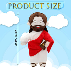 Yelakey Jesus Plush side view highlights soft fabric and gentle presence for comfort