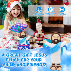 Yelakey Jesus plush soft fabric durable companion for daily cuddles.