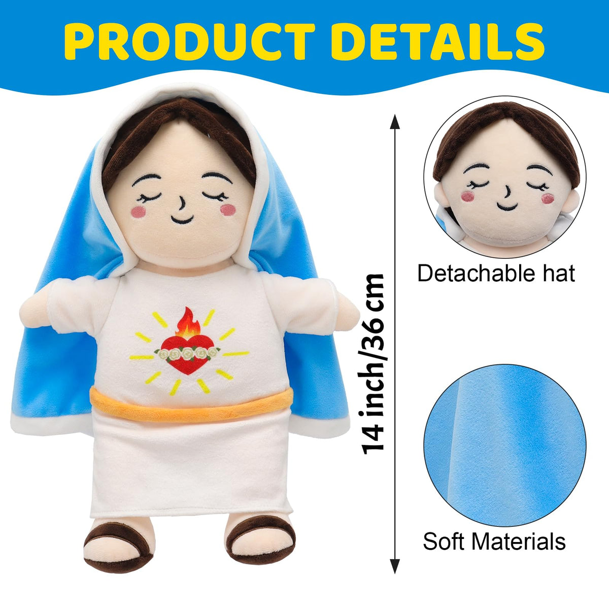 Yelakey soft skin friendly materials create a cozy cuddle for kids.