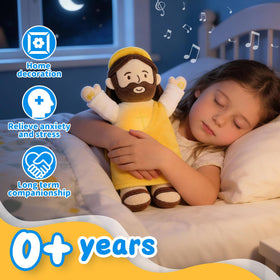 Yelakey Talking Jesus plush plays two songs for kids.