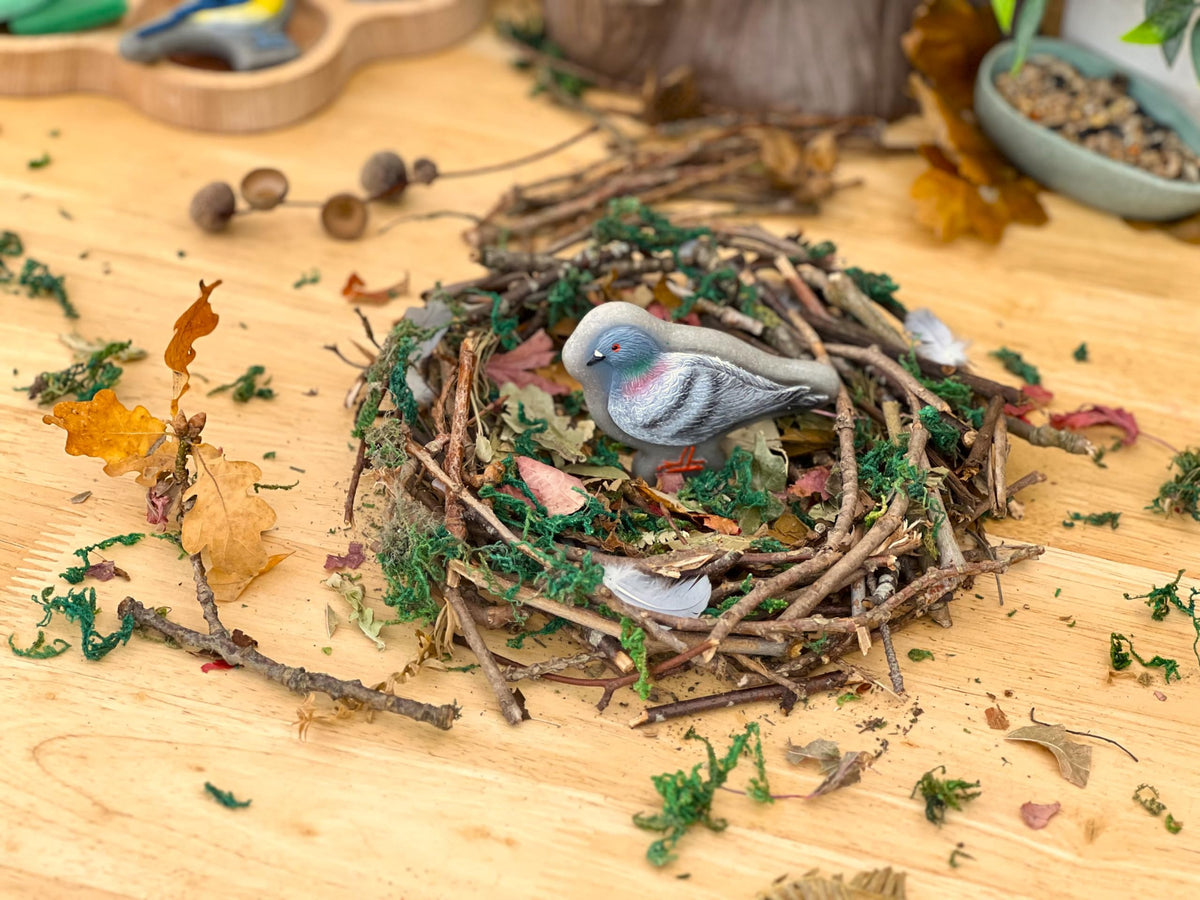 Yellow Door Goldfinch stone aids focus and fine-motor engagement outdoors.