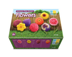 Yellow Door gerbera daisy stone for bright visuals and pretend garden shop.