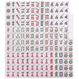 Illustrated instruction book for Harbor Tide mahjong guidance