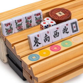 Yellow Mountain Imports Jade Horizon 166 melamine tiles for durable, long-lasting play.