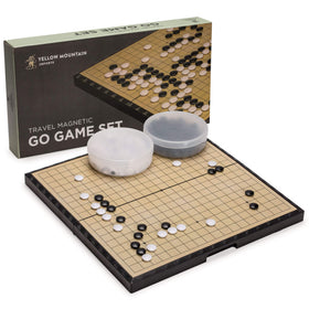 Yellow Mountain Imports large Go board folded for portable play