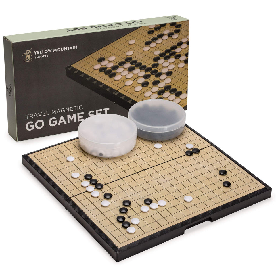 Yellow Mountain Imports large Go board folded for portable play