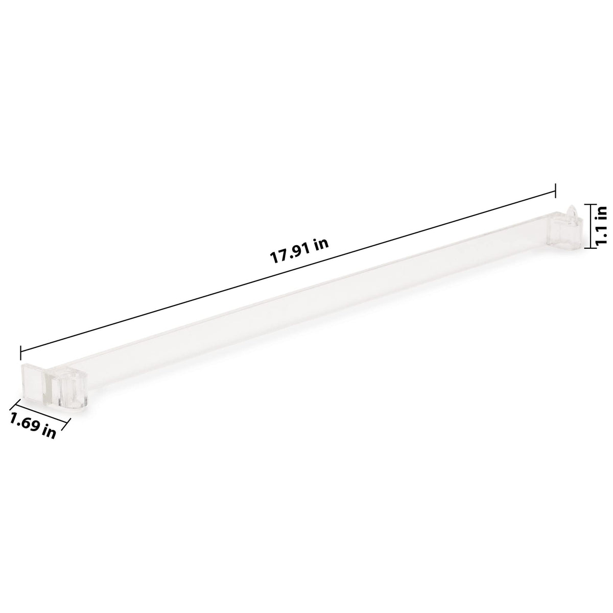 Yellow Mountain Imports 4-pack pushers extend for easier wall compression.