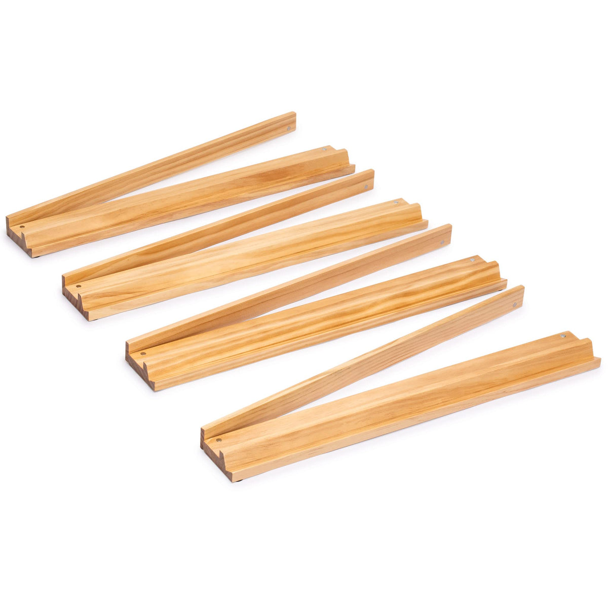 Yellow Mountain Imports 18.2 x 2.4 x 1 inch racks designed for comfortable hand organization.