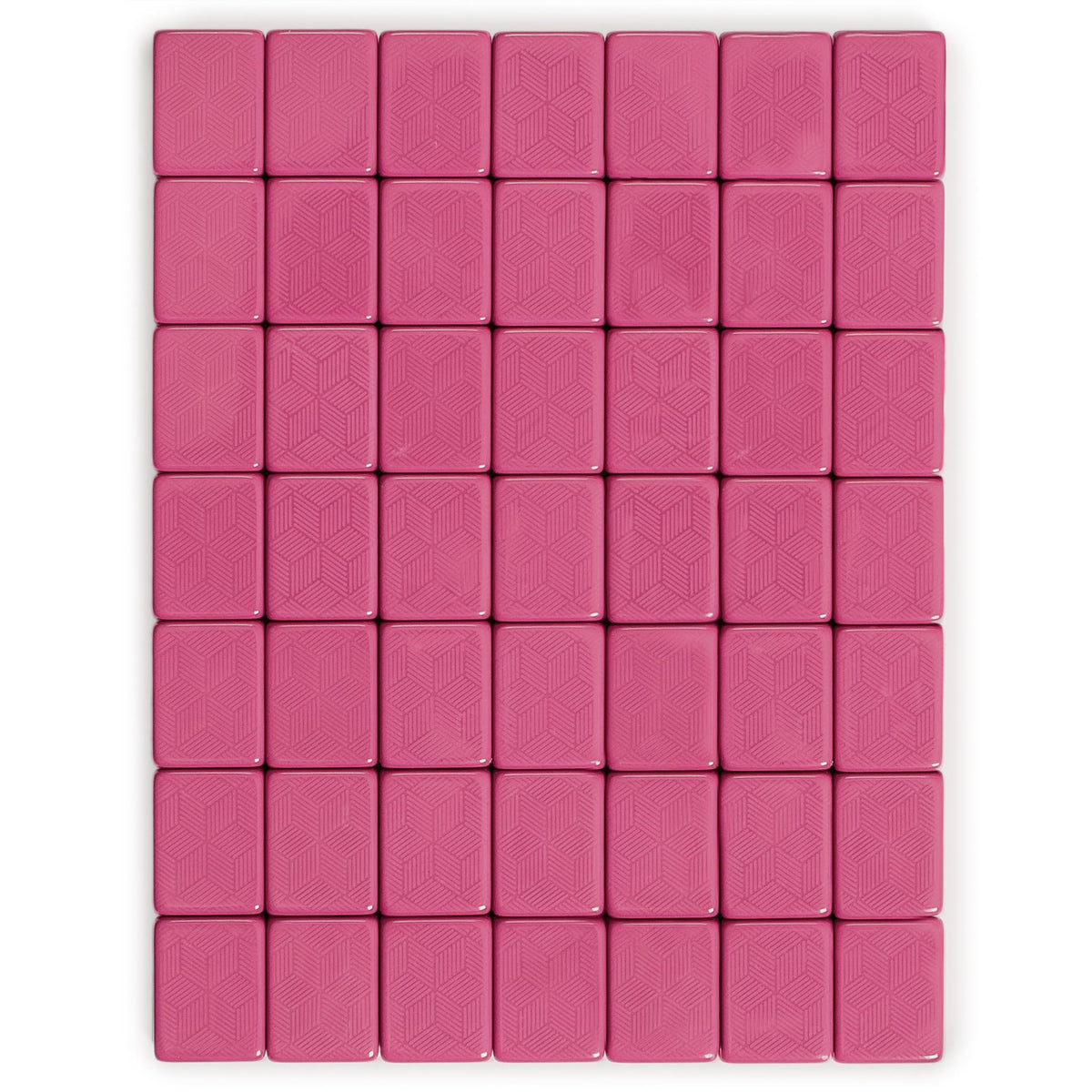 Case compartments securely hold tiles, racks, and accessories.
