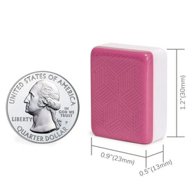 Pastel Wright Patterson coins provide colorful scoring cues.