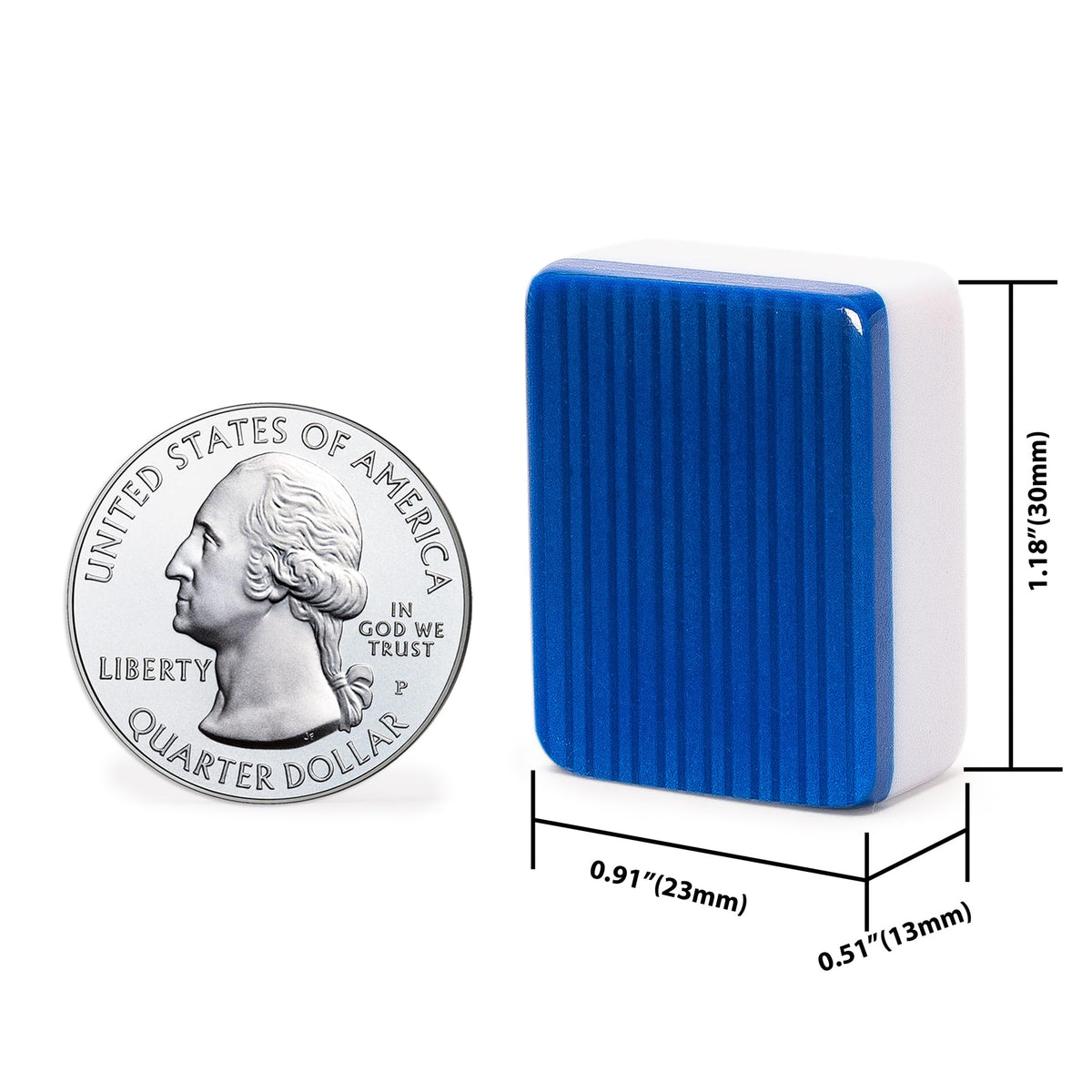 Pastel Wright Patterson coins included for tactile scorekeeping