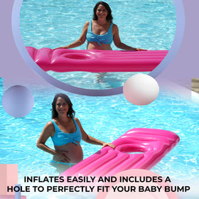 YellowIris easy-stow travel-friendly float that supports worry-free days.