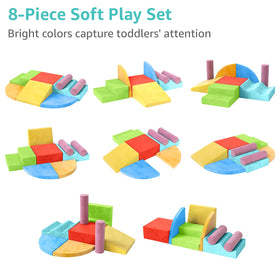 YENING non-slip bottom keeps blocks in place during active play.