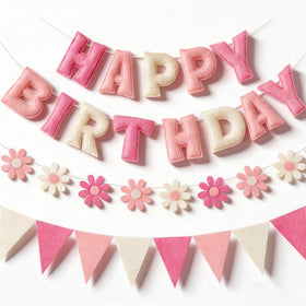 YEOCU pre-strung birthday banner adds a vibrant 3D touch to any party backdrop.